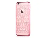 Devia Apple iPhone 7 Baroque su Swarovski Rose Gold užpakalinis dangtelis