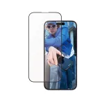 PanzerGlass&reg; Ekrano apsauga su aliumininiu rėmeliu iPhone 16 Plus | 15 Plus | Ultra-Wide Fit