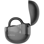 Infinix XBuds 3 Loop ausinukai be laidų su atviruoju dizainu, juodi