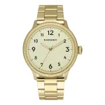 RADIANT RA627203 Vyri&scaron;kas analoginis kvarcinis laikrodis 42 mm nerūdijančio plieno korpusas juodu ciferblatu