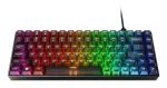 Mechaninė žaidimų klaviatūra Lenovo Legion K510 Mini Pro 75% JAV i&scaron;dėstymas, 84 klavi&scaron;ai, RGB, USB, 1,8 m laidas, Juoda/Permatoma