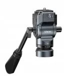 Ulanzi F38 Fluid Video Head 360&deg; Panoramic Oil Damping Tripod Head with Arca-Swiss Quick Release, 3kg Load Capacity, Aluminum Alloy, Black