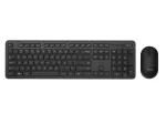 Belaidis klaviatūros ir pelės rinkinys ASUS CW100 &mdash; JAV i&scaron;dėstymas, juoda, pilno dydžio QWERTY klaviatūra, 1600 DPI pelė
