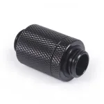 Alphacool ES D-Plug 25,5mm G1/4 AG ant G1/4 AG - Deep Black (17580)