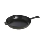Staub ketaus keptuvė su metaline rankena - 26 cm, juoda