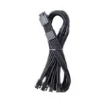 CableMod C-Series Pro ModMesh 16 kontaktų į 4&times;8 kontaktų pintas maitinimo laidas, skirtas Corsair Type 4 ir 3 PSU, 60 cm, juodas