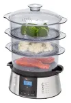 Garinis puodas Clatronic DG 3547 3 krep&scaron;eliai Juodas,Nerūdijantis plienas 800 W