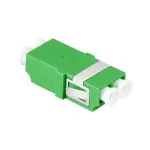 LogiLink FA03LC5 LC Duplex &scaron;viesolaidžio adapteris, be flan&scaron;o, žalias &ndash; 12 vnt.