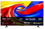 TCL 75P7L 75 colų QLED 4K Google TV su Dolby Vision ir HDR10+