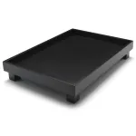 Bredemeijer Izumi Classic stačiakampis bambuko padėklas juodas 350 mm