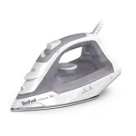 Tefal Easygliss Eco FV5782 2800 W garų lygintuvas su Durilium Airglide padu, 260 g/min garų smūgiu, Eco režimu, juodas/žalias