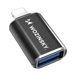 Wozinsky USB-A į Lightning laidas 1 m juodas &ndash; MFi sertifikuotas greitas įkrovimas ir sinchronizavimas