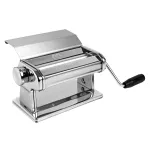 Marcato Atlas 180 Slide makaronų ma&scaron;inėlė, chromuotas plienas, 10 storio nustatymų, fettuccine ir tagliolini pjaustytuvai, mechaninė