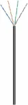 DSIT CAT6 lauko tinklo kabelis, U/UTP, AWG 23/1 vientisas laidininkas, 305 m, juodas, CCA