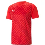 PUMA teamULTIMATE futbolo mar&scaron;kinėliai vyrams, raudoni, 705371 01, M dydis