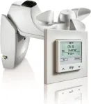 Somfy Soliris Smoove Uno Pure White rinkinys su vėjo/&scaron;viesos jutikliu ir rėmeliu 1818318