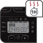 Tefal Pain Plaisir duonos kepimo ma&scaron;ina PF220838, 650 W, juoda