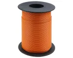 Donau Elektronik 119-17 lankstusis montažinis laidas 1 x 0,14 mm&sup2; oranžinis 100 m