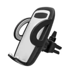 IWH 019260 360&deg; pasukamas automobilinis telefono laikiklis, skirtas 53-95 mm i&scaron;maniesiems telefonams, juodas