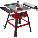 Einhell TC-TS 2225 U stalinis diskinis pjūklas, 1800 W, 254 mm diskas, 80 mm pjovimo gylis, raudonas