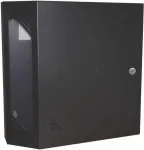 IT-BUDGET 19 colių sieninis tinklo spintelė - vietą taupantis vertikalus 19 colių tvirtinimas - 3U+2U - juoda (90ITBV19WS3S)