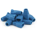 DSIT DANICOM RJ45 kabelio apsauginis gaubtelis mėlynas didelis - 10 vnt. DC-RJ45-BOOT-L-BLUE-10PCE