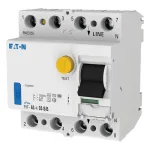 EATON PXF-63/4/03-S/B liekamosios srovės automatinis jungiklis, 63A, 4 polių, 300mA, B tipo selektyvusis 300304
