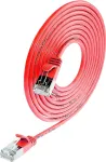 Wirewin Triotronik PKW-LIGHT-STP-K6 0.15 RT - Cat6 F/FTP tinklo kabelis, RJ45, raudonas, 0,15 m