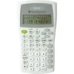 Texas Instruments TI-30X IIB mokslinis skaičiuotuvas, 2 eilučių LCD, maitinamas baterija, juodas
