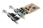 EXSYS EX-42034IS 4 prievadų RS-232/422/485 PCI serijinė plok&scaron;tė su apsauga nuo vir&scaron;įtampių ir optine izoliacija