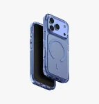 UNIQ Combat Magclick įkrovimo dėklas iPhone 18 Pro / 17 Pro - mėlynas