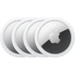Apple AirTag, 4 vnt. komplektas, sidabrinė / balta (MX542LL/A)