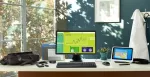HP X1B84AA HDMI į VGA kabelis-adapteris, HDMI A tipo (ki&scaron;tukas) į VGA (D-Sub) (lizdas), juodas
