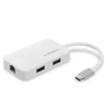 Edimax EU-4308 USB-C &scaron;akotuvas, 3x USB 3.0 + Gigabit Ethernet