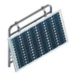 Reguliuojamas balkono montavimo laikiklis fotovoltiniams moduliams SBR02