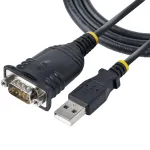 StarTech.com 1 m USB į RS232 kabelis, DB9 vyri&scaron;kas, Prolific IC, USB į COM prievadą, PLC/spausdintuvui/skeneriui/jungikliui