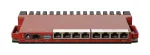 Laidinis mar&scaron;rutizatorius MikroTik L009UiGS-RM &mdash; 8x RJ-45, 2.5 Gigabit Ethernet, 1x SFP, 1x USB, 800 MHz CPU, 512 MB RAM, raudonas