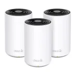 TP-Link Deco XE75 Pro AXE5400 viso namo &bdquo;Mesh&ldquo; Wi-Fi 6E sistema (triju juostų), balta