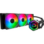 Skysčio au&scaron;inimo rinkinys Cooler Master MasterLiquid 360 Core II 12 cm Juodas
