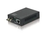 LevelOne FVT-2002 &ndash; RJ45 į ST greitojo Ethernet medijos keitiklis, daugiamodis &scaron;viesolaidis, 2 km