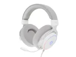 Ausinės GENESIS Neon 764 laidinės, antgalvinės, žaidimams, USB-A, baltos
