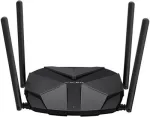 Stalinis mar&scaron;rutizatorius MERCUSYS MR85X AX3000 Dual-band Wi‑Fi 6, 3000 Mbps, 4 antenos, 3 Gigabit LAN prievadai, juodas