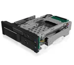 ICY BOX IB-173SSK 2-fach Wechselrahmen f&uuml;r 1x 2,5 und 1x 3,5 SATA/SAS Festplatten