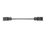 Bachmann maitinimo kabelis Wieland GST18/3 (M) &ndash; Wieland GST18/3 (W) 2,0 m juodas (375038)