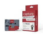 Lipnių etikečių juosta Capture CA-TZE335, laminuota, 74 mm