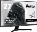 27 colių IIYAMA G-MASTER G2745QSU-B2 žaidimų monitorius, 2560&times;1440 WQHD, IPS, 100 Hz, 1 ms, HDMI/DP, USB 3.2 &scaron;akotuvas, garsiakalbiai, VESA