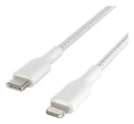 BELKIN CAA004BT1MWH Lightning į USB-C pynė 1 m balta
