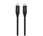 BELKIN USB4 kabelis USB-C / USB-C 40 Gbit/s 100W 0,8 m Juodas