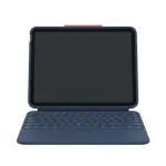 Klaviatūros dėklas Logitech Rugged Combo 4 Touch, skirtas iPad 10 kartai &ndash; klasikinė mėlyna