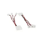 InLine PC ventiliatorių adapterio laidas 12V / 5V iki 3 ventiliatorių 33005A